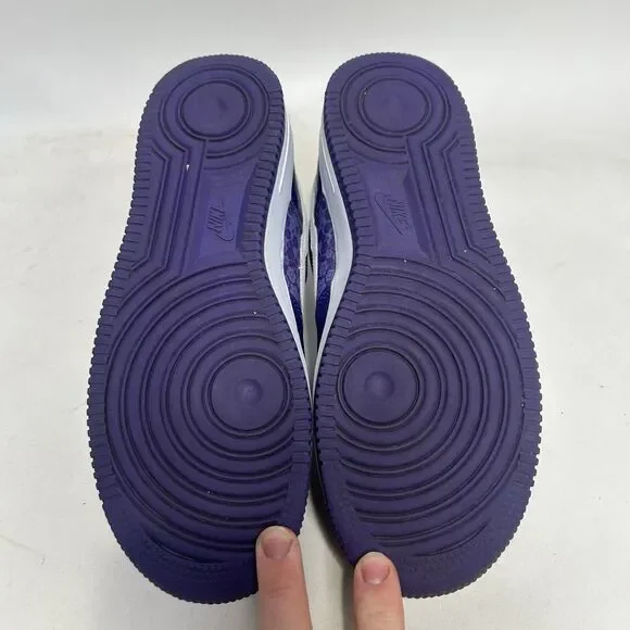 Nike Shoes Air Force 1 ‘07 WMNS “Varsity Purple” 2024 - Picture 7 of 9